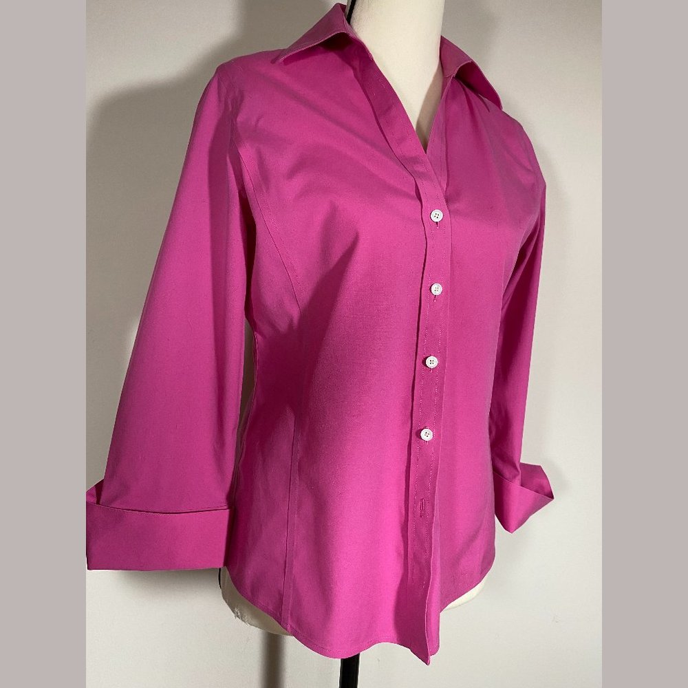 Talbots Blouse, pink, Size 4, Talbots